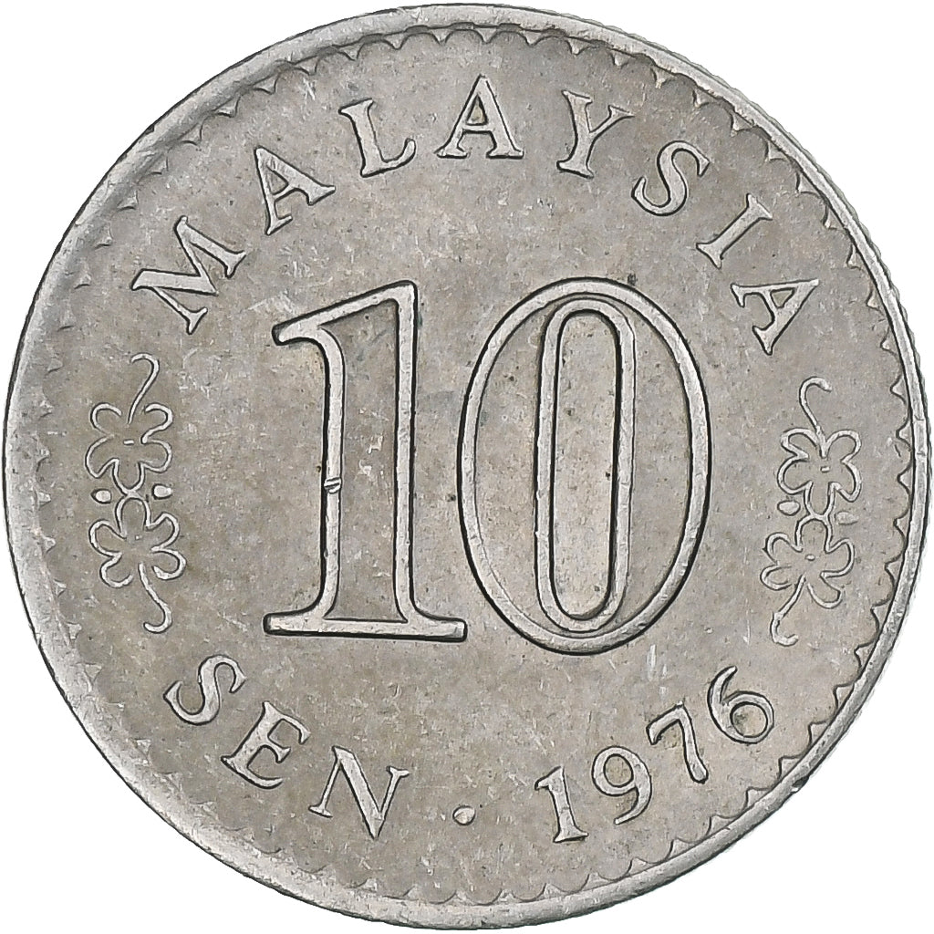 Malaisie, 10 Sen, 1976