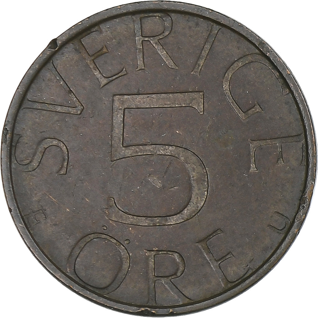 Sweden, 5 Öre, 1981