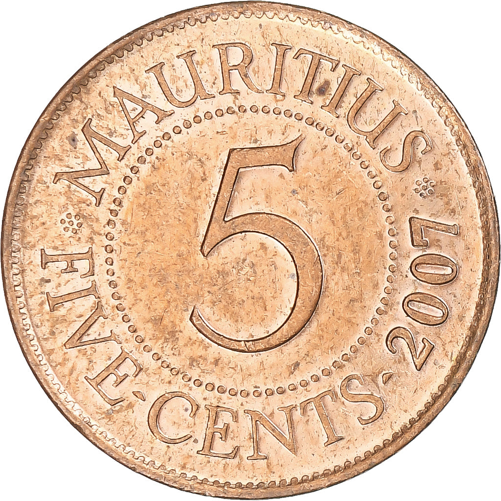 Mauritius, 5 Cents, 2007