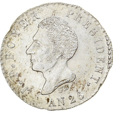 Haiti, Jean-Pierre Boyer, 100 Centimes, AN 26 (1829), Argento, BB+, KM:A23