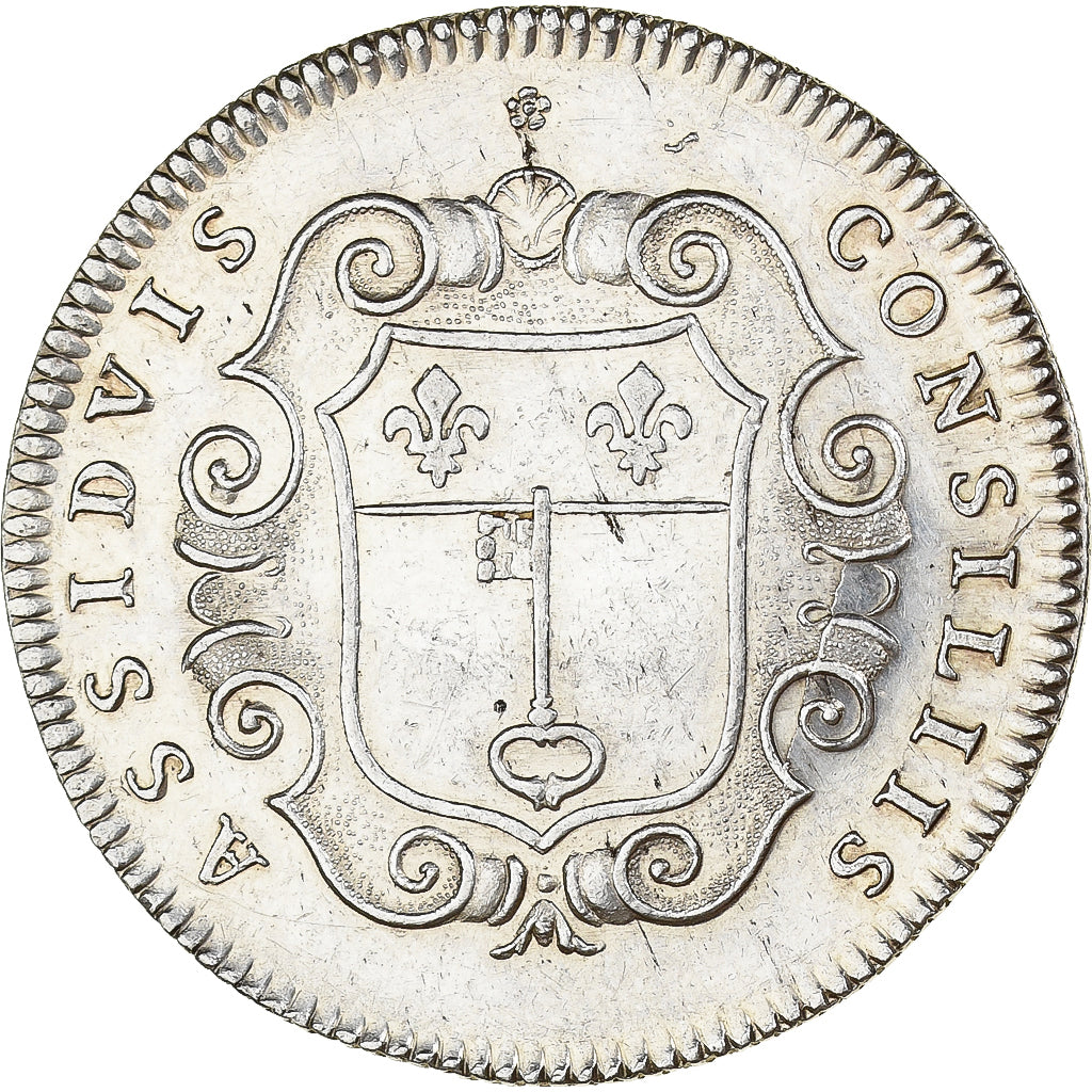 France, Token, Louis XV, Angers, Silver, Duvivier, AU(55-58)