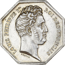France, Token, Louis Philippe I, La Fortune, Silver, Dubois, EF(40-45)