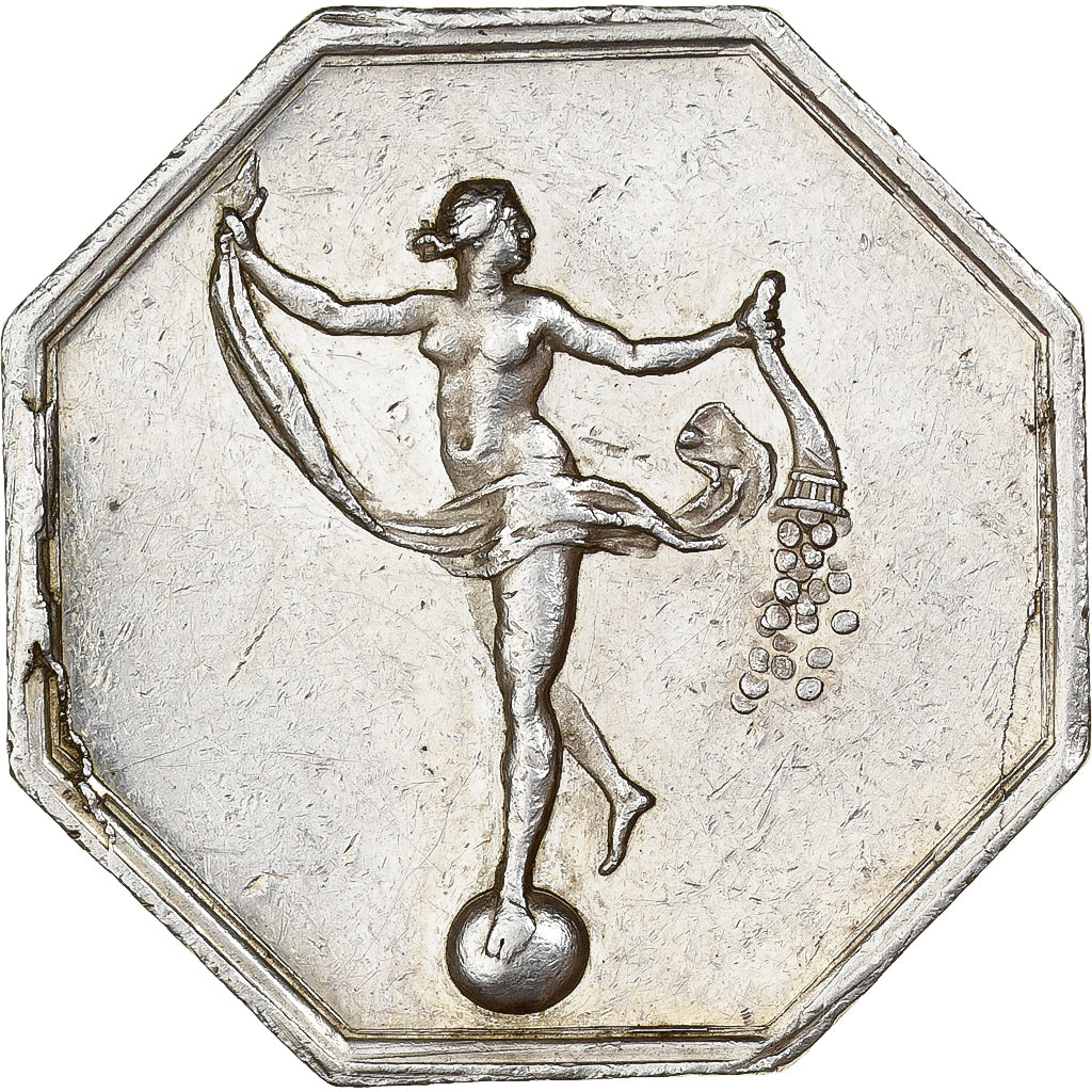 France, Token, Louis Philippe I, La Fortune, Silver, Dubois, EF(40-45)