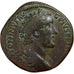 Antonin le Pieux, Sestercio, 153-155, Rome, Bronce, BC+