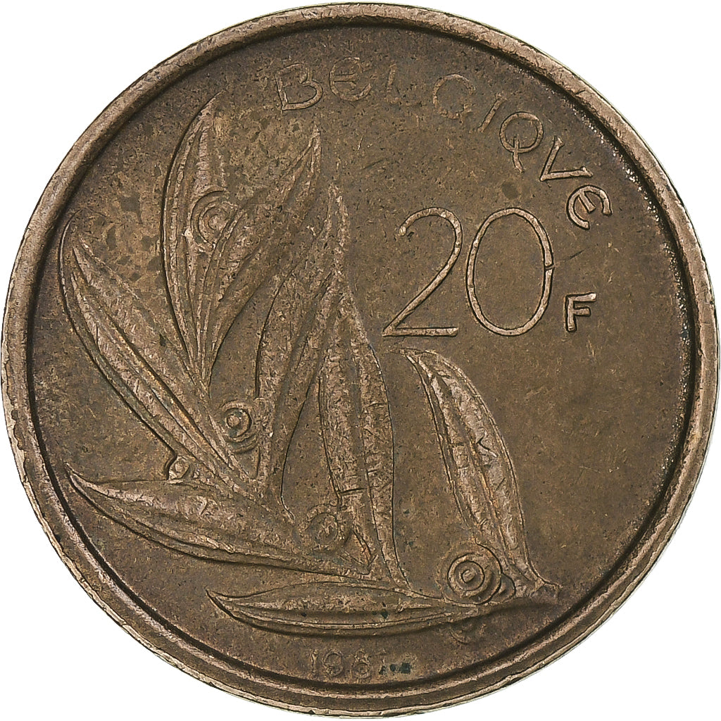 Belgique, 20 Francs, 1981