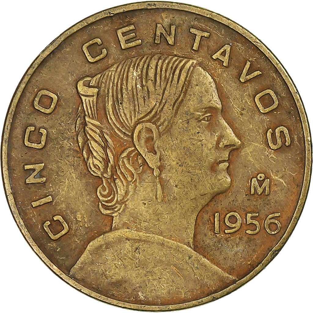 Mexico, 5 Centavos, 1956