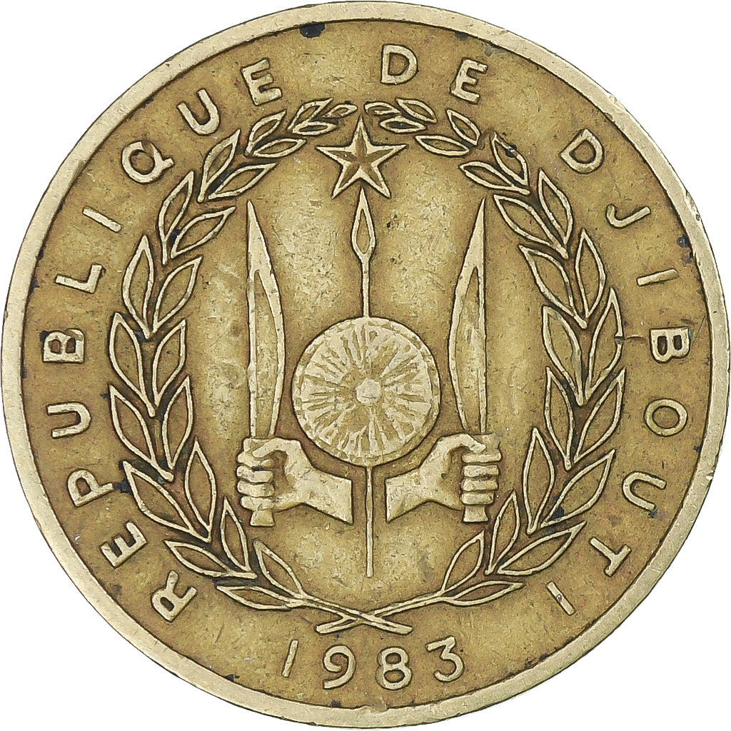 Djibouti, 10 Francs, 1983
