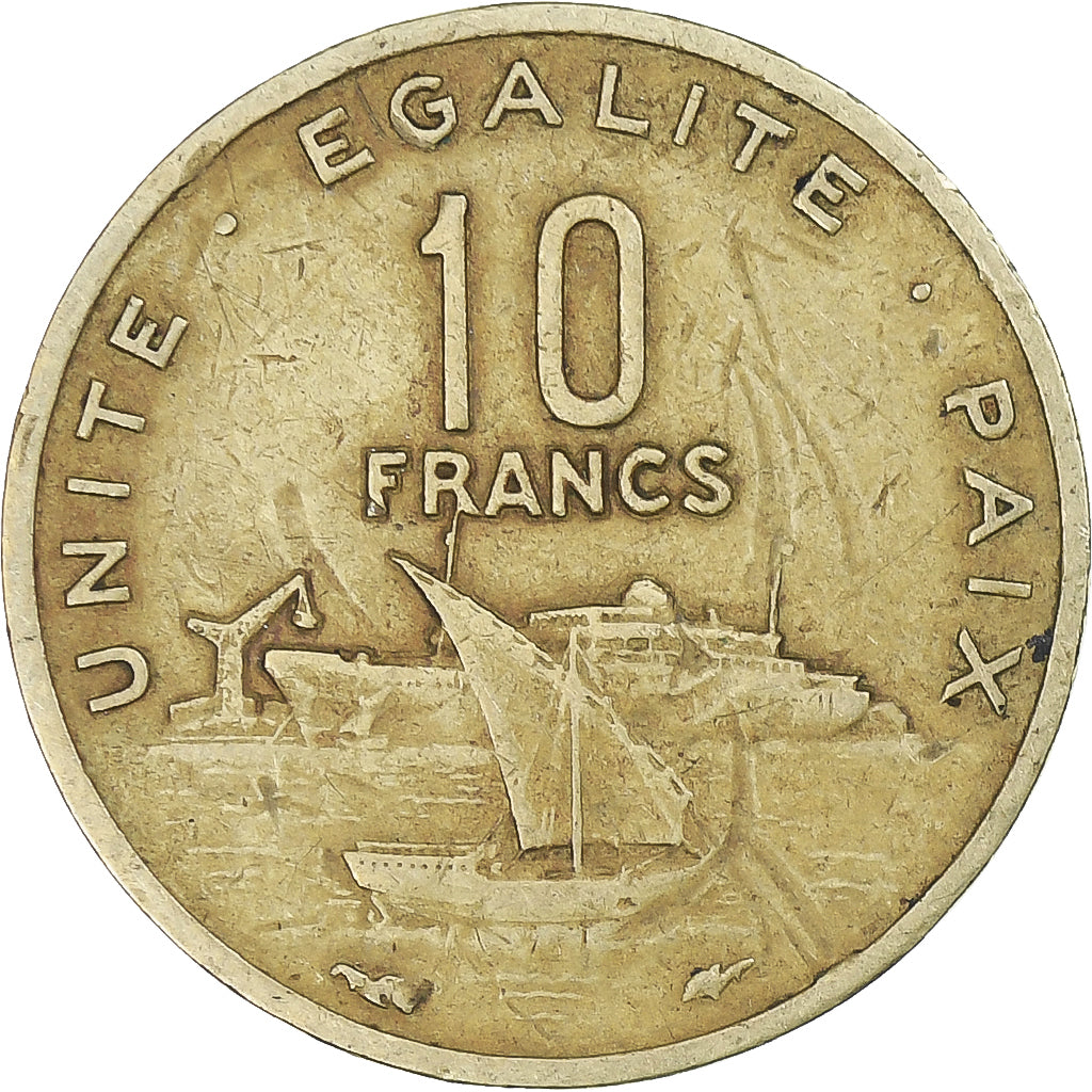 Djibouti, 10 Francs, 1983