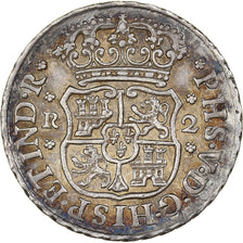 Messico, Philip V, 2 Reales, 1743, Mexico City, Argento, BB+, KM:85