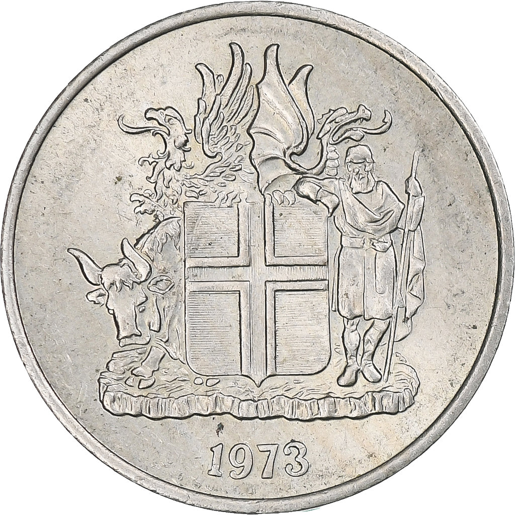 Iceland, 5 Kronur, 1973