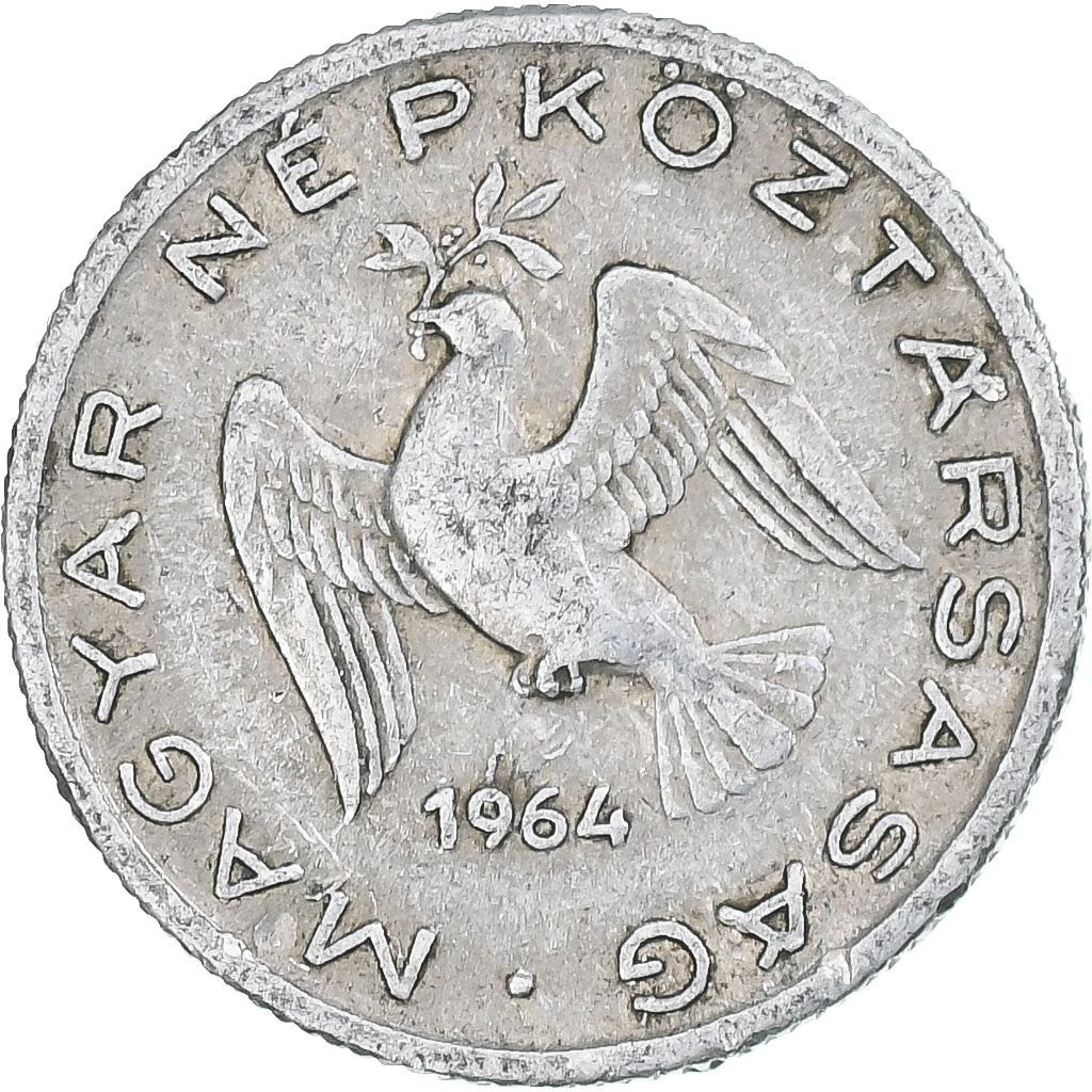 Ungheria, 10 Filler, 1964