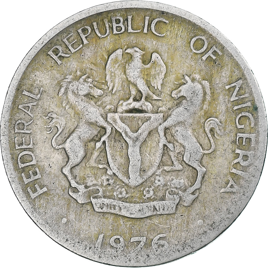 Nigeria, 10 Kobo, 1976