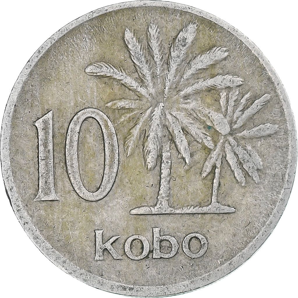Nigeria, 10 Kobo, 1976