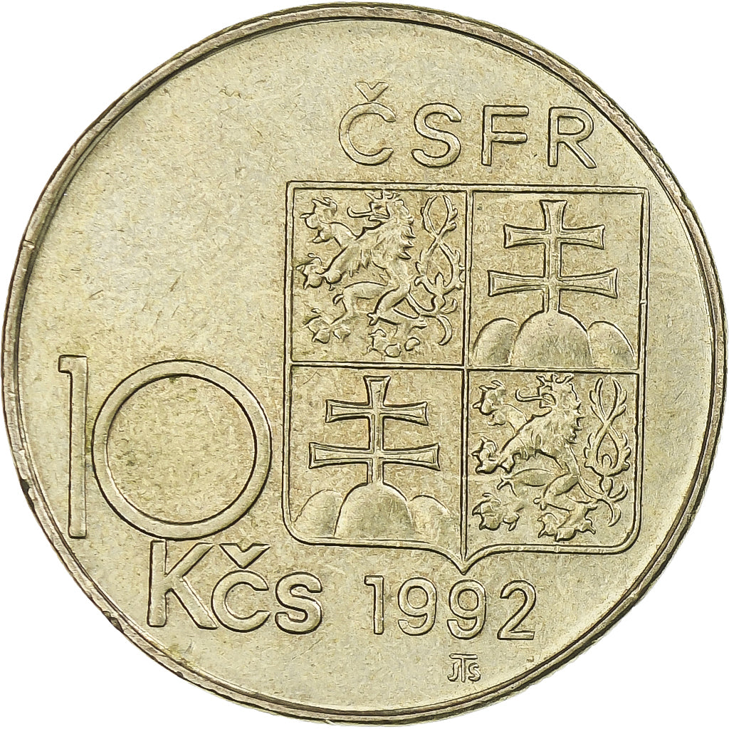 Czechoslovakia, 10 Korun, 1992