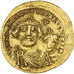 Heraclius & Heraclius Constantin, Solidus, 610-641, Constantinople, Oro, BB+