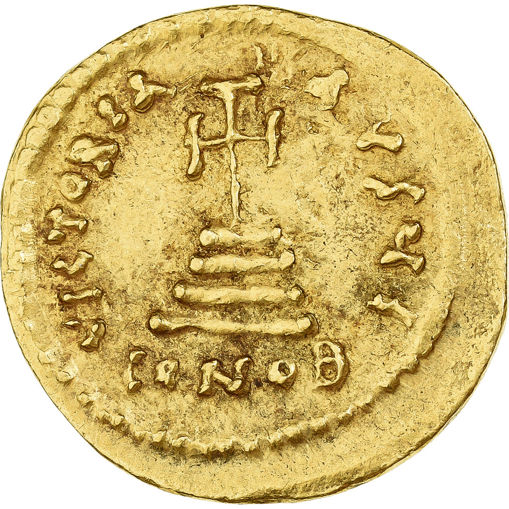Heraclius & Heraclius Constantin, Solidus, 610-641, Constantinople, Oro, BB+