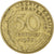 Francia, 50 Centimes, Marianne, 1962, Paris, Alluminio-bronzo, BB, Gadoury:427