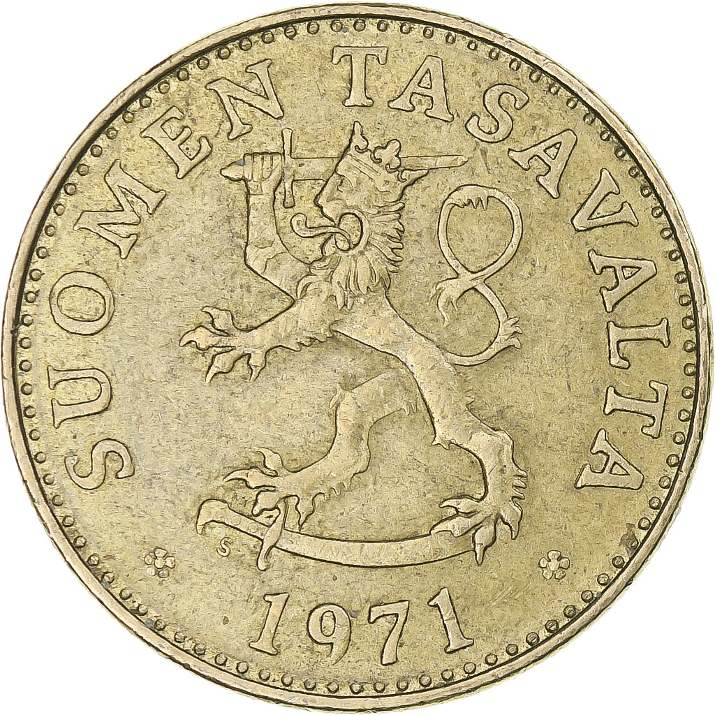 Finlândia, 50 Penniä, 1971