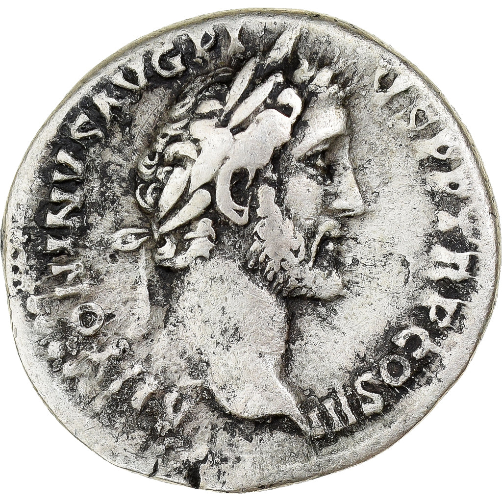 Antoninus Pius, Denarius, 140-143, Rome, Prata, VF(30-35), RIC:100b