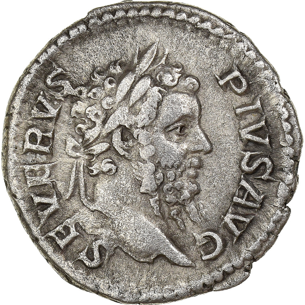 Septimius Severus, Denarius, 210, Rome, Plata, MBC+, RIC:234