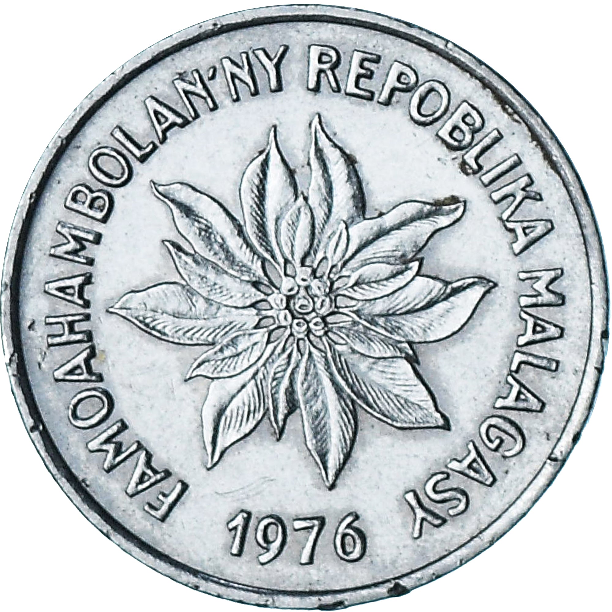 Madagascar, Franc, 1976