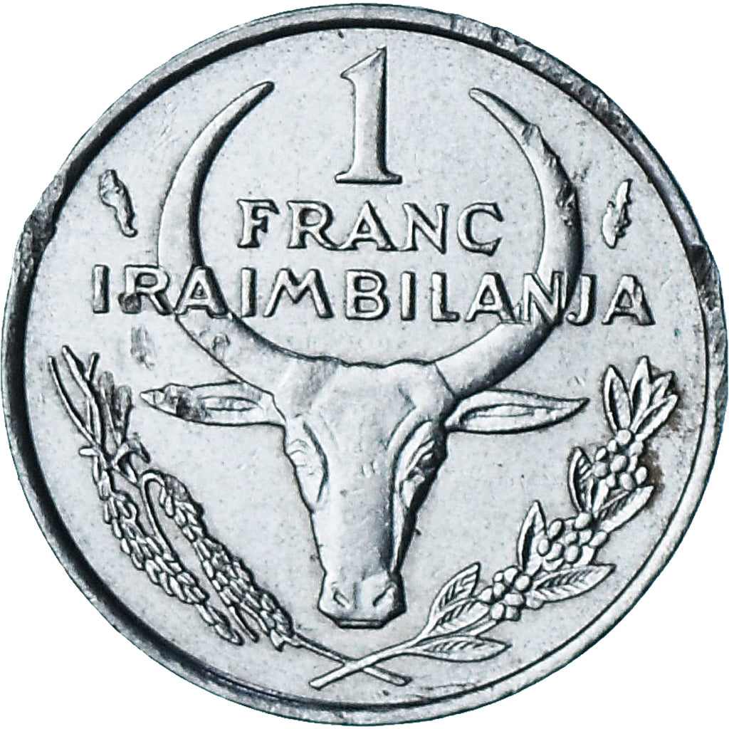 Madagascar, Franc, 1976