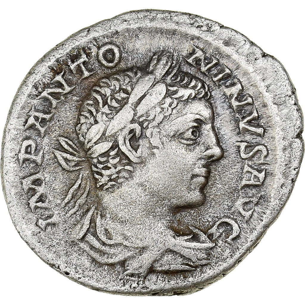 Elagabalus, Denarius, 219, Rome, Plata, MBC, RIC:19