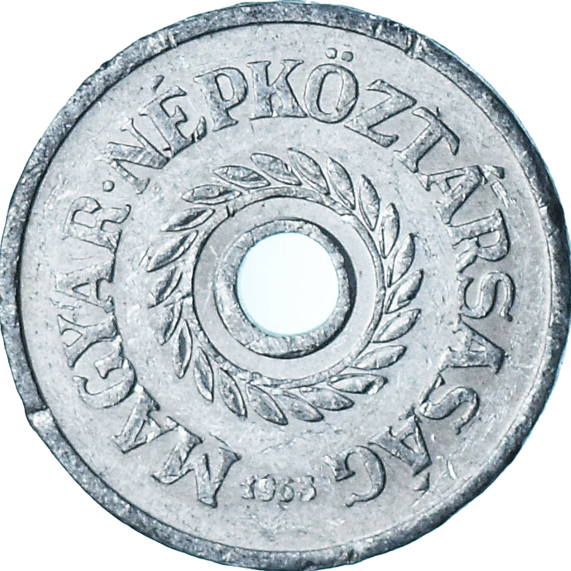 Ungheria, 2 Filler, 1963