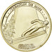 Francia, medalla, Gérardmer, tremplin de saut, 2011, Gilt iron, Colourized, SC