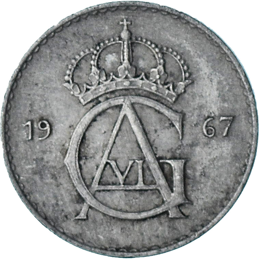 Szwecja, 10 Öre, 1967