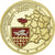 Francja, medal, Saint-Malo - Cité Corsaire, Gilt iron, Colourized, MS(63)