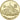 Frankreich, Medaille, Mont Saint-Michel, Gilt iron, Colourized, UNZ