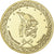 Francja, medal, Normandie - Viking, Gilt iron, Colourized, MS(63)