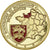 Francja, medal, Normandie - Viking, Gilt iron, Colourized, MS(63)