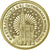 Francja, medal, Cathédrale de Strasbourg, Gilt iron, Colourized, MS(63)