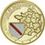Francja, medal, Cathédrale de Strasbourg, Gilt iron, Colourized, MS(63)