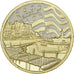 Frankreich, Medaille, Cancale, Gilt iron, Colourized, UNZ