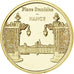 France, Medal, Nancy - Place Stanislas, Gilt iron, Colourized, MS(63)