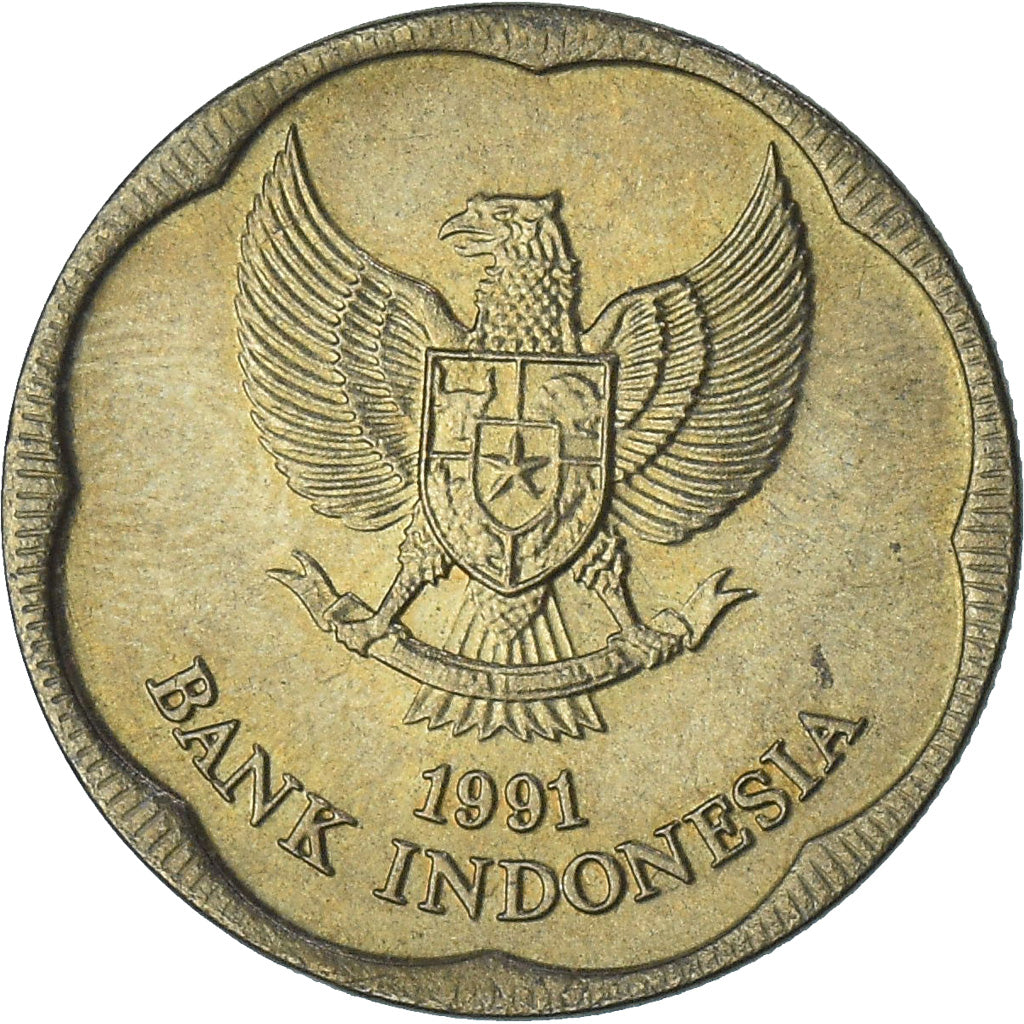 Indonesia, 500 Rupiah, 1991