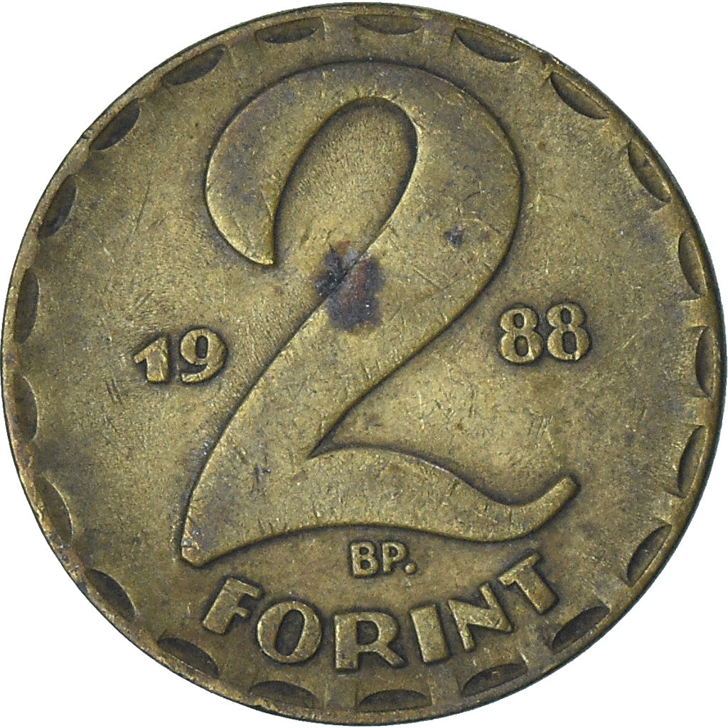 Ungheria, 2 Forint, 1988