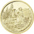 Francja, medal, Les Vosges, Gilt iron, Colourized, MS(63)