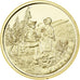 Francja, medal, Les Vosges, Gilt iron, Colourized, MS(63)