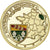Francja, medal, Les Vosges, Gilt iron, Colourized, MS(63)