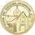 Francja, medal, Riquewihr - Tour du Dolder, Gilt iron, Colourized, MS(63)