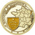 Francja, medal, Riquewihr - Tour du Dolder, Gilt iron, Colourized, MS(63)