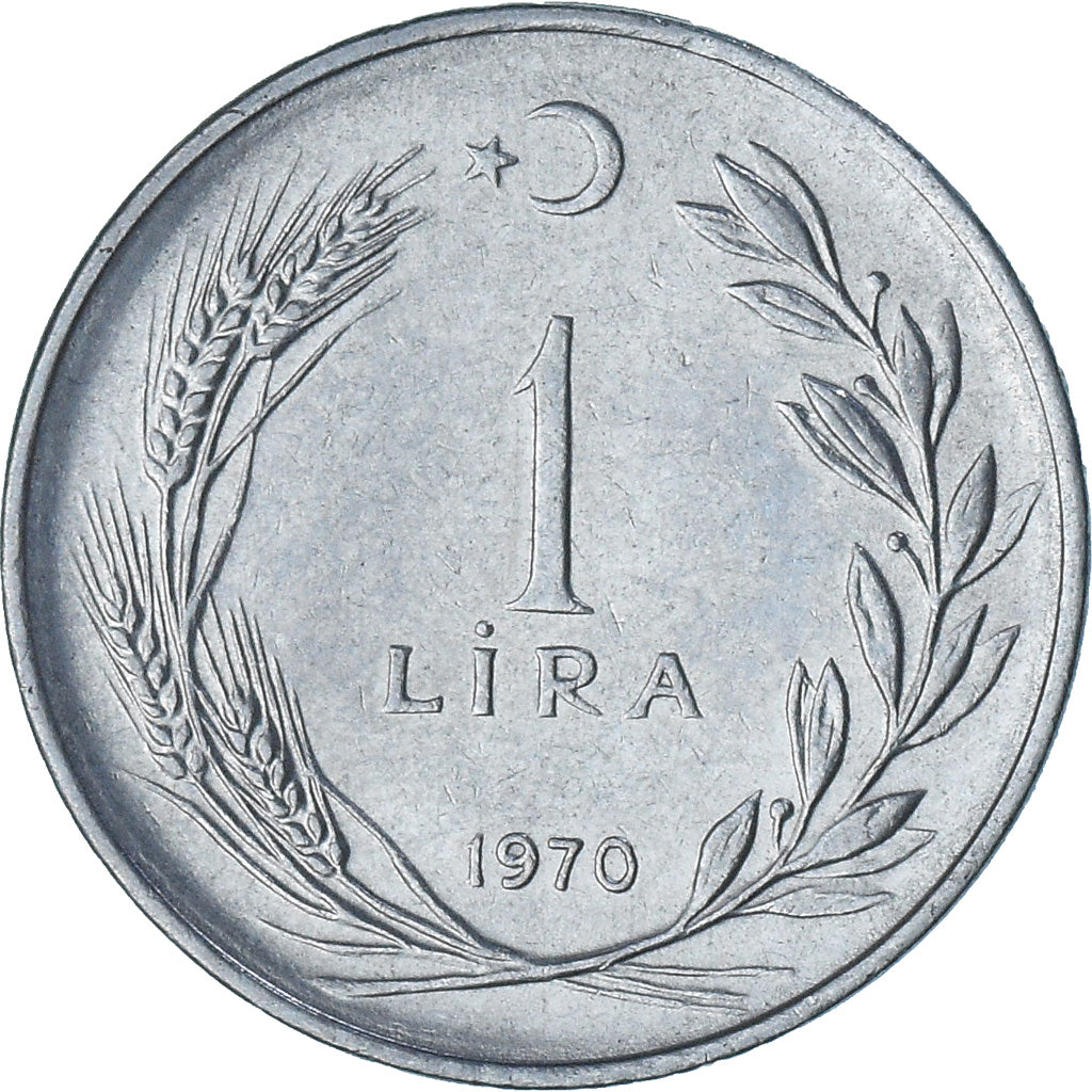 Turquía, Lira, 1970