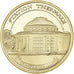 Frankreich, Medaille, Contrexéville, Station thermale, Gilt iron, Colourized