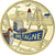 Francja, medal, La Bretagne, Breizh, Gilt iron, Colourized, MS(63)