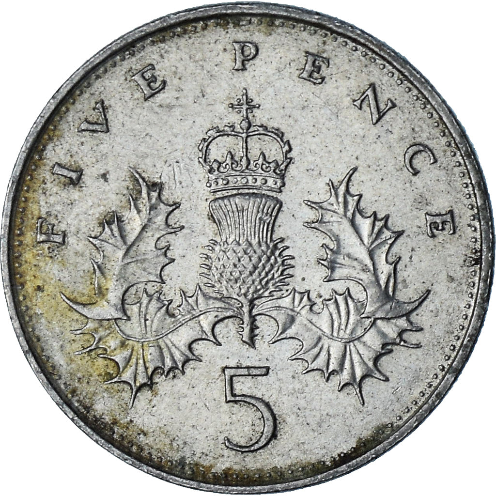 Great Britain, 5 Pence, 1988
