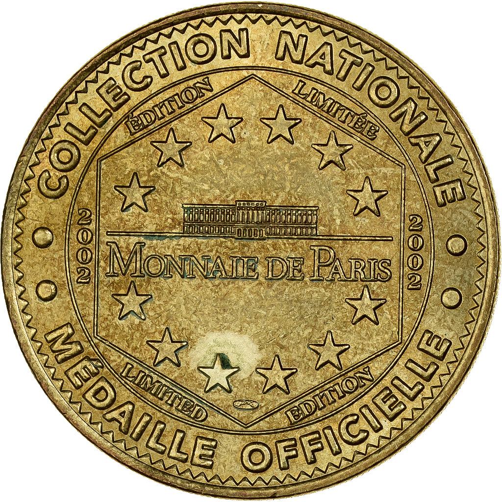 France, Tourist token, Charles De Gaulle, Colombey les Deux Églises, 2002, MDP